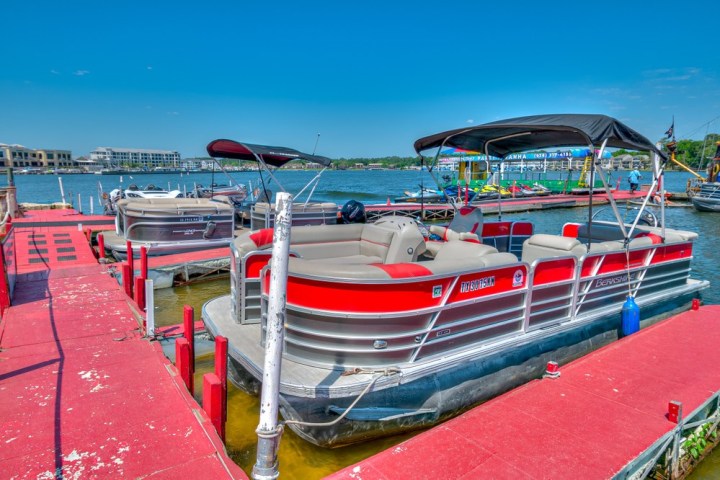 a group of people on a boat